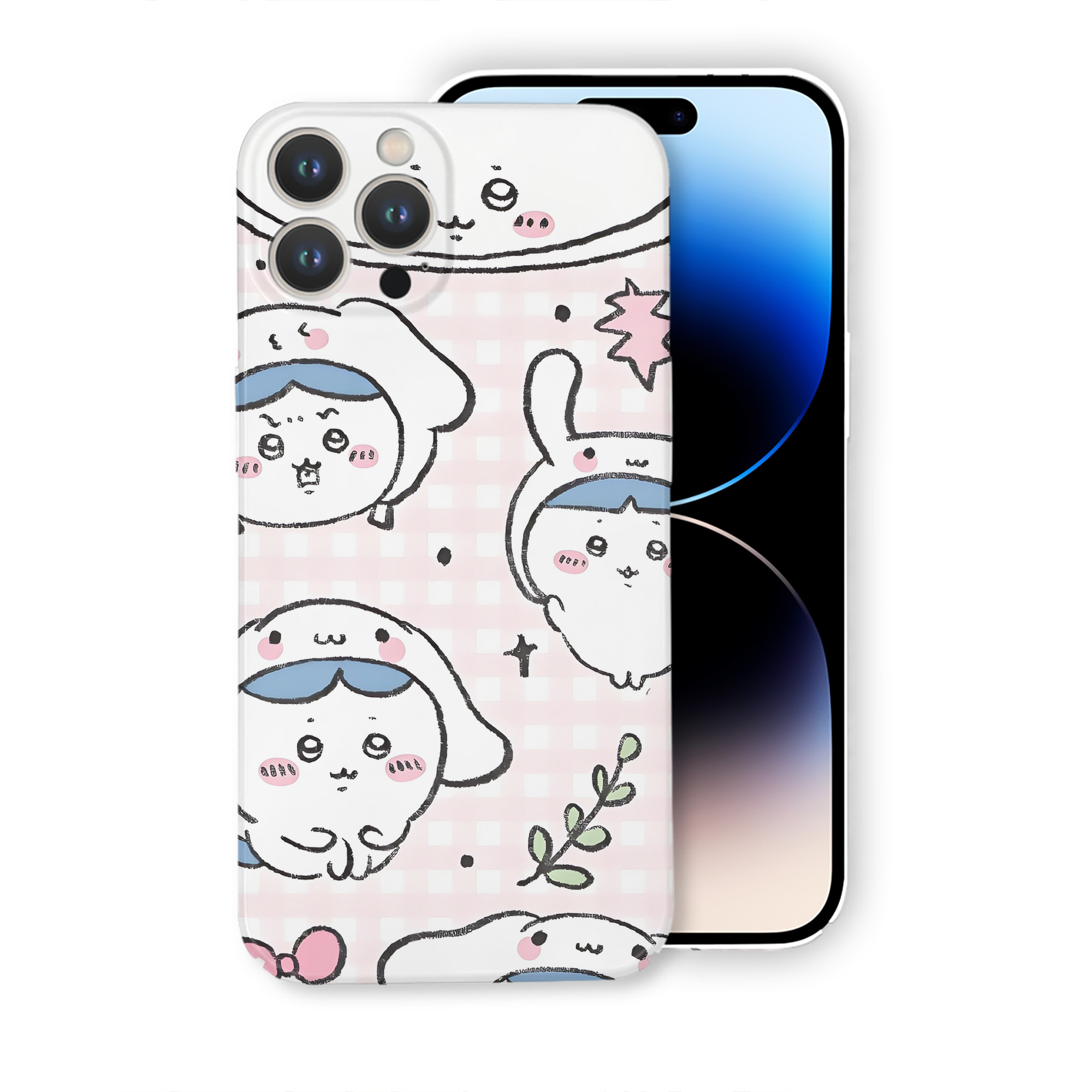 （画像用） ちいかわ Chii-kawa 【iPhone 14シリーズ対応】ハードケース